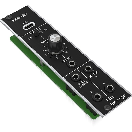 Behringer CU1A 2-Input/ 2-Output USB-C Audio Interface Module for Eurorack