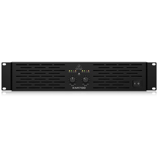 Behringer KM1700 Stereo Power Amplifier w/ ATR (1700w)