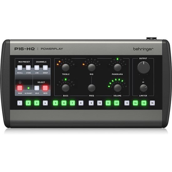 Behringer Powerplay 16 P16-HQ 16-Channel Personal Monitoring Mixer