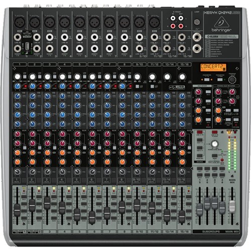 Behringer Xenyx QX2442USB 24-Input Mixer w/ FX & USB