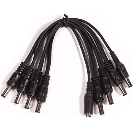 Carson Powerplay Low Noise DC Daisy Chain Power Cable for 8 Guitar Effects Pedals