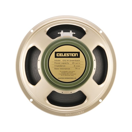 Celestion G12M Greenback 12-inch 25W Ceramic Magnet Guitar Speaker (8 ohm)