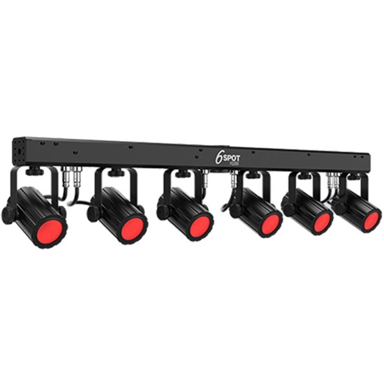 Chauvet DJ 6SPOT RGBW 6-Head Pinspot Lighting System