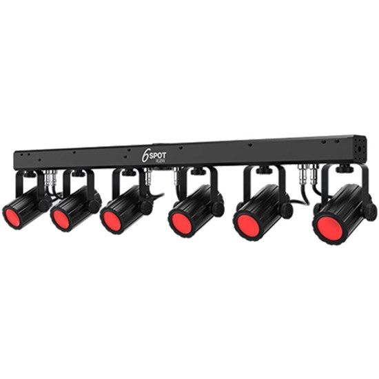 Chauvet DJ 6SPOT RGBW 6-Head Pinspot Lighting System