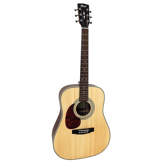 Cort Earth 70 Left-Hand Acoustic Guitar w/ Solid Spruce Top (Open Pore)