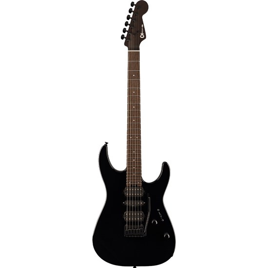 Charvel MJ DK24 HSH 2PT W Mahogany Wenge Fingerboard (Black)