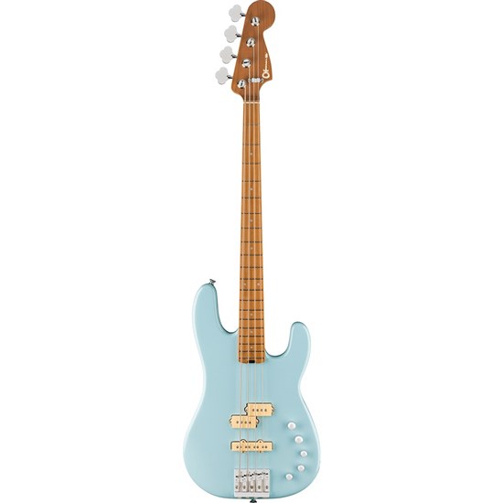 Charvel Pro-Mod San Dimas Bass PJ IV Caramelized Maple Fingerboard (Sonic Blue)