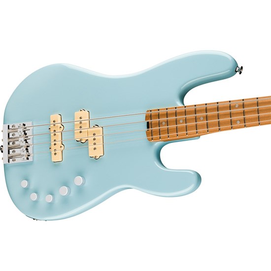 Charvel Pro-Mod San Dimas Bass PJ IV Caramelized Maple Fingerboard (Sonic Blue)