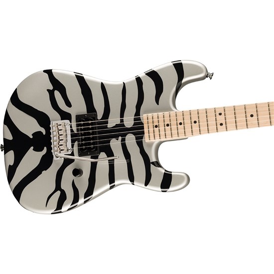 Charvel Super-Stock SD1 H 2PT M Maple Fingerboard (Silver Bengal)