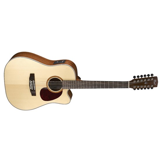 Cort MR710F-12 12-String Acoustic Guitar w/ Cutaway & Pickup (Natural Satin)