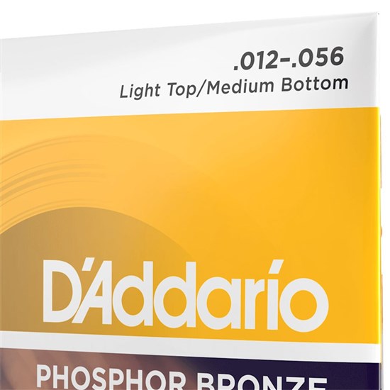 D'Addario EJ19 Phosphor Bronze Bluegrass Strings (12-56)