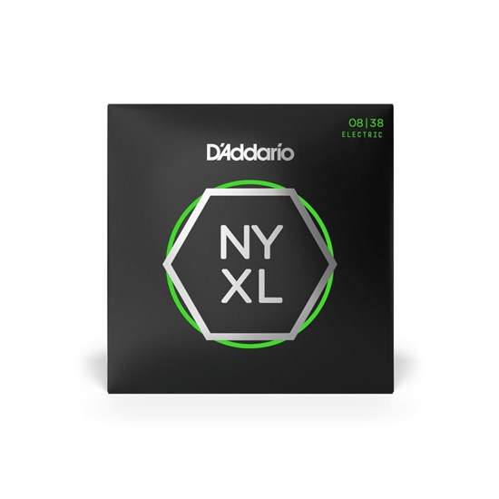 D'Addario NYXL0838 Nickel Wound Electric Guitar Strings - Extra Super Light (8-38)