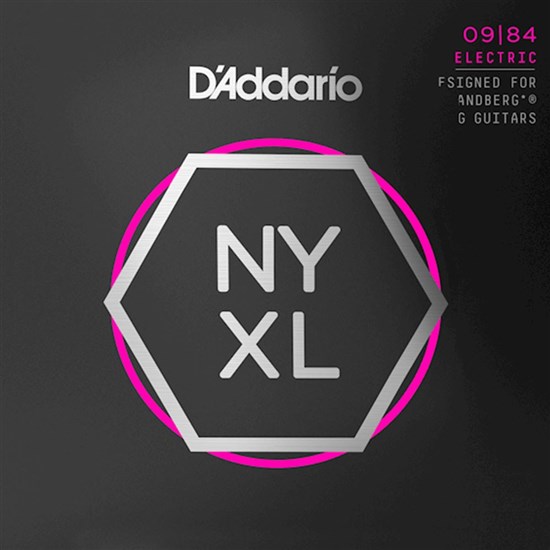 D'Addario NYXL0984SB 8-String Strandberg Electric Guitar Strings Custom Light 09-84