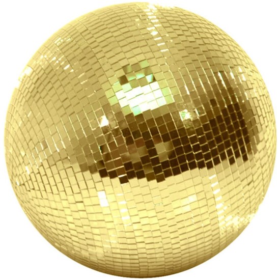 CR Lite Gold Mirror Ball 24