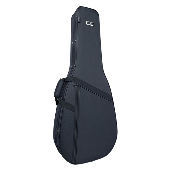 DCM Premium PFD Polyfoam Lightweight Dreadnought Guitar Case (Black)