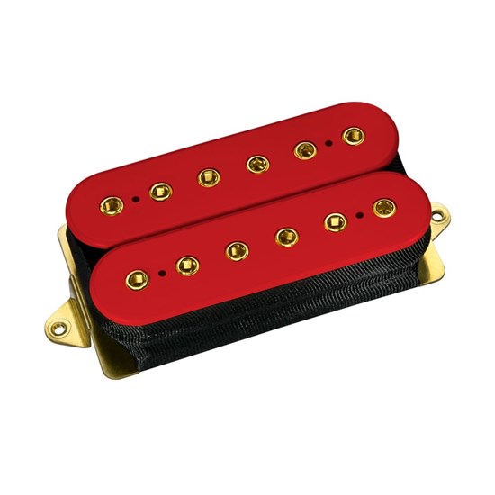 DiMarzio DP153RDG Joe Satriani Signature Model FRED (Red w/ Gold Poles)