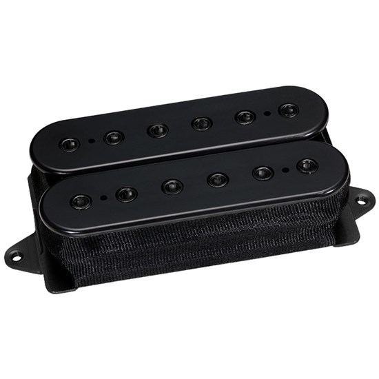 DiMarzio Evolution F Spaced Neck Humbucker Pickup w/ Black Poles Pieces (Black)