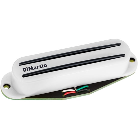 Dimarzio BC-2 Billy Corgan Signature Rail Hum Cancelling Strat Pickup (White/Black)