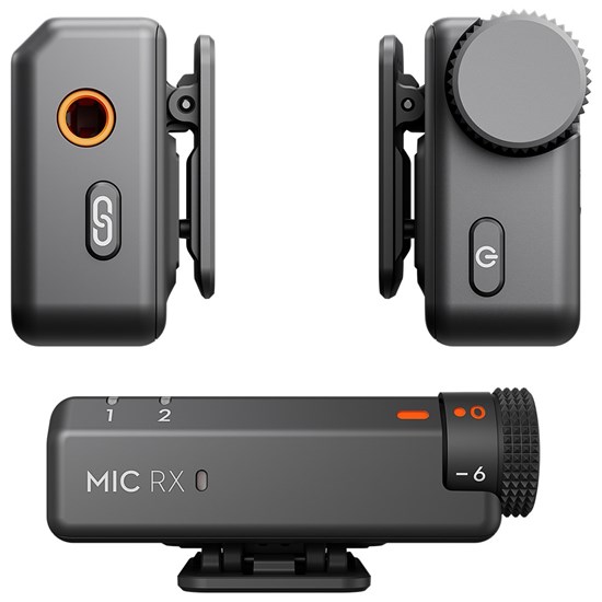 DJI Mic Mini 2 Wireless Mic w/ 2x Transmitters & 1x Receiver