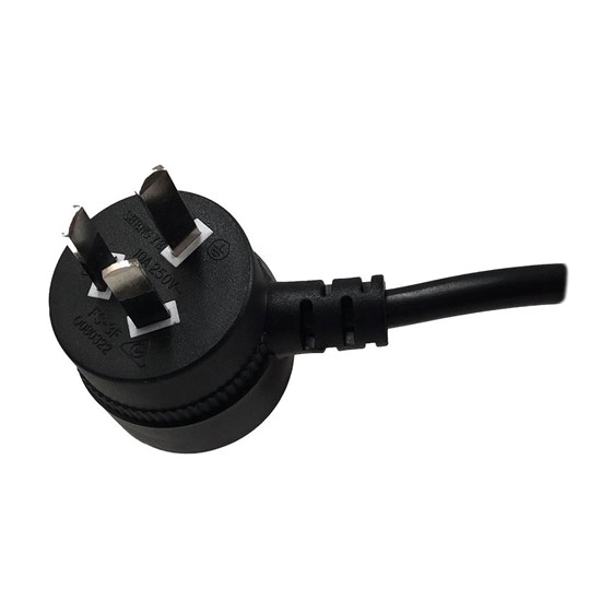 DL IEC Power Cable w/ Piggyback Plug (3m)