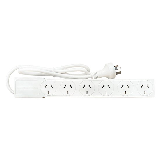 DL 6-Way Power Board (White)