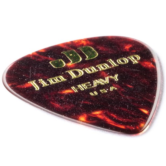 Dunlop Picks Heavy Tortoise Shell Players Pack (12)