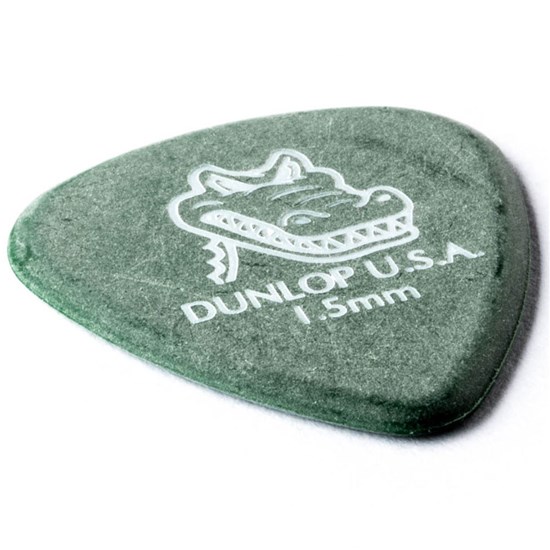 Dunlop Gator Grip Guitar Pick 12-Pack - Green (1.5mm)