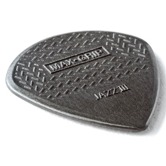 Dunlop Maxgrip Jazz III Guitar Pick 6-Pack - Carbon Fibre