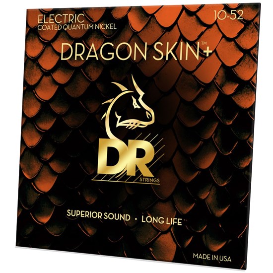 DR Dragon Skin + Electric Guitar Strings (10-52)