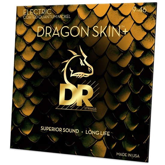 DR Dragon Skin + Electric Guitar Strings (9-46)