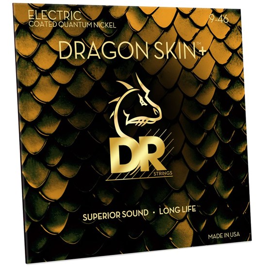 DR Dragon Skin + Electric Guitar Strings (9-46)