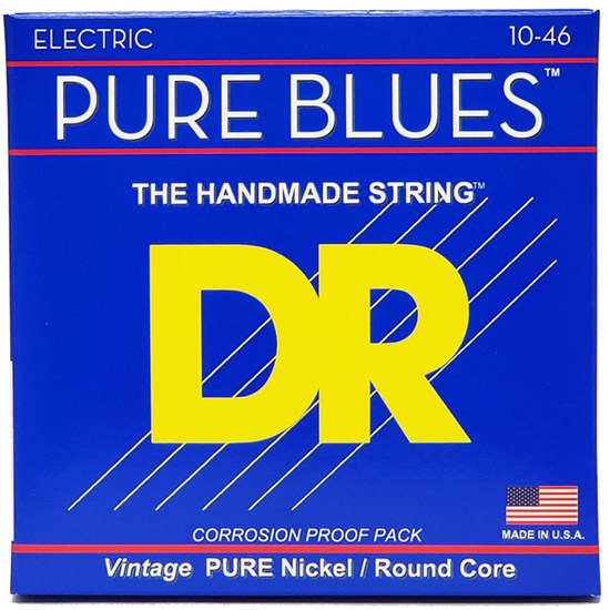 DR Pure Blues Nickel Electric Guitar Strings (10-46)