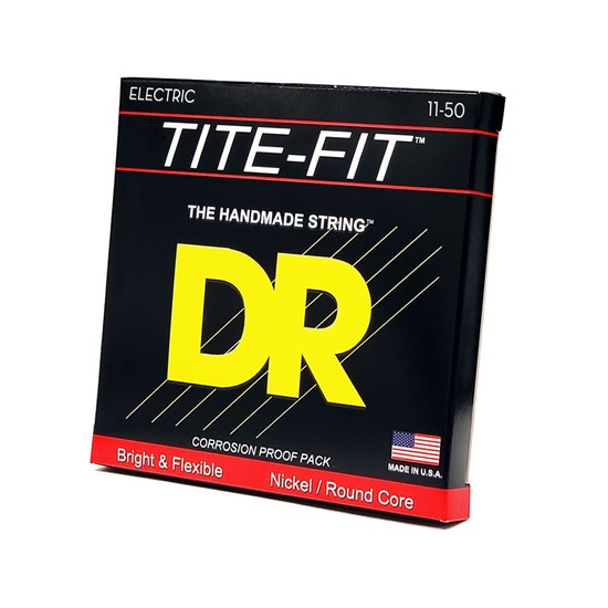 DR Tite-Fit Nickel Plated Electric Guitar Strings (11-50)