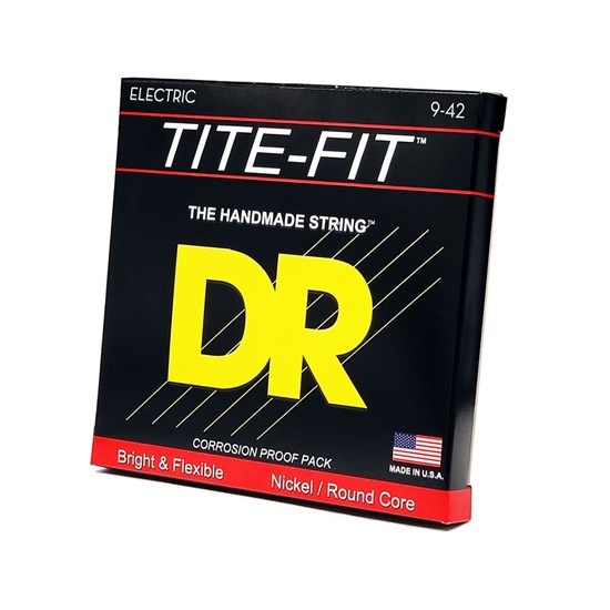 DR Tite-Fit Nickel Plated Electric Guitar Strings (9-42)