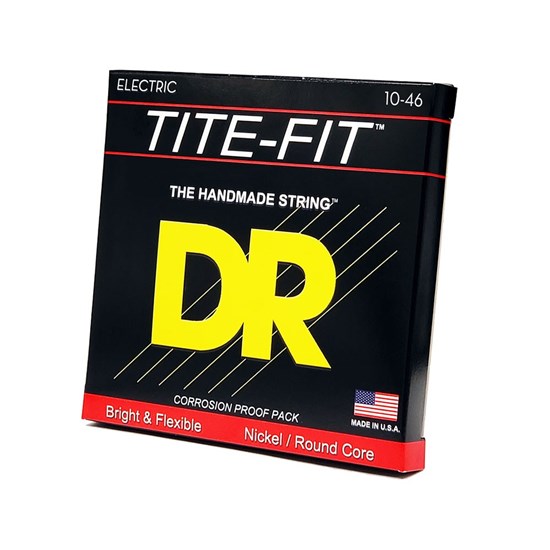 DR Tite-Fit Nickel Plated Electric Guitar Strings (10-46)