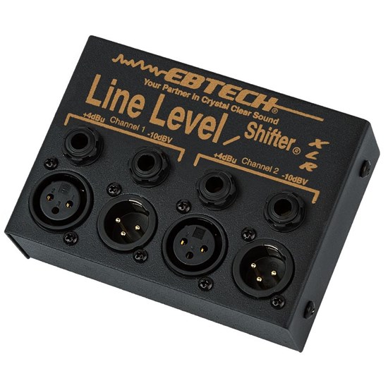 Ebtech Line Level Shifter (2-Channel Box w/ XLR)