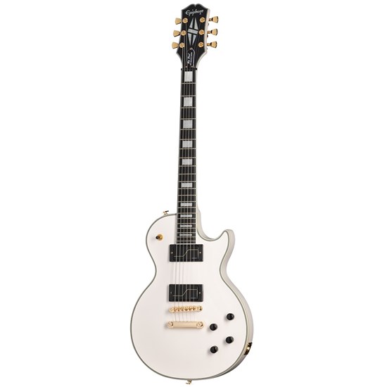 epiphone white les paul custom