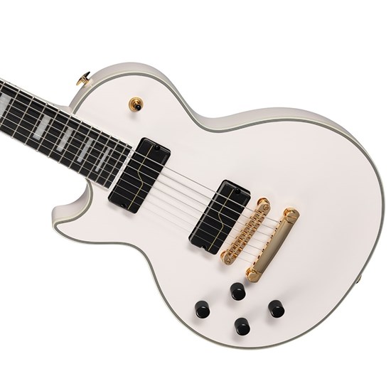 Epiphone Matt Heafy Les Paul Custom Origins 7-String Left-Hand (Bone White) in Case