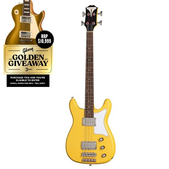 Epiphone Newport Bass (Sunset Yellow)