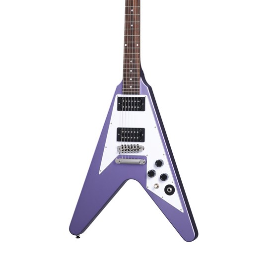 Epiphone Kirk Hammett 1979 Flying V (Purple Metallic) inc Hard Case