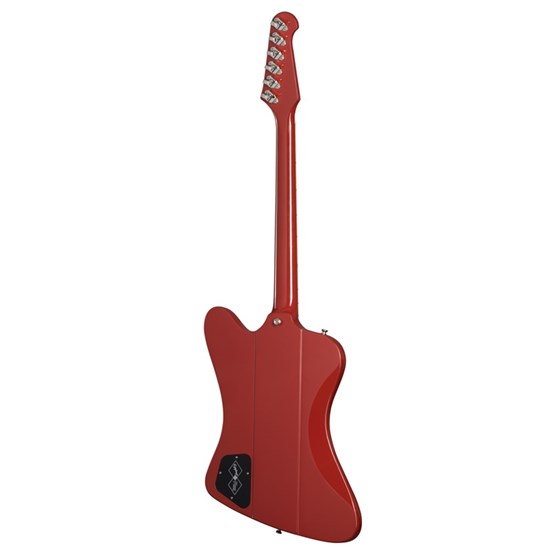 Epiphone 'Inspired By Gibson Custom' 63 Firebird V Maestro (Ember Red) inc Case