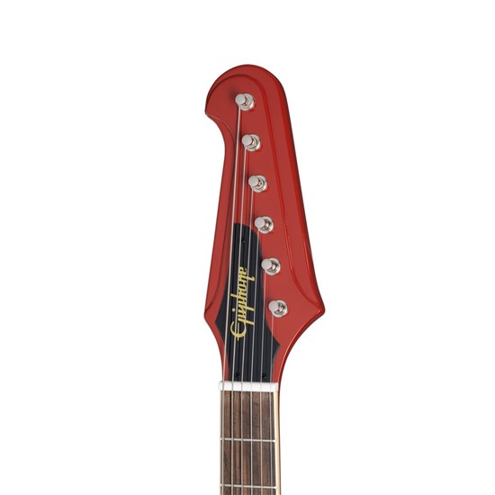 Epiphone 'Inspired By Gibson Custom' 63 Firebird V Maestro (Ember Red) inc Case