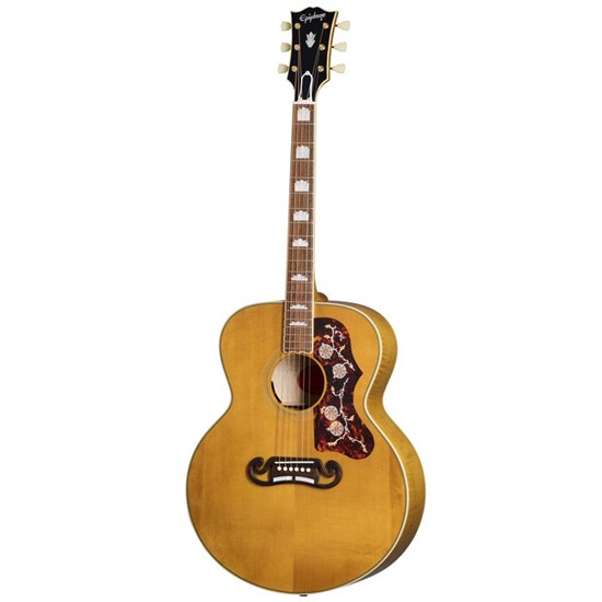 Epiphone 'Inspired By Gibson Custom' 1957 SJ-200 w/ Pickup (Antique Natural) inc Case