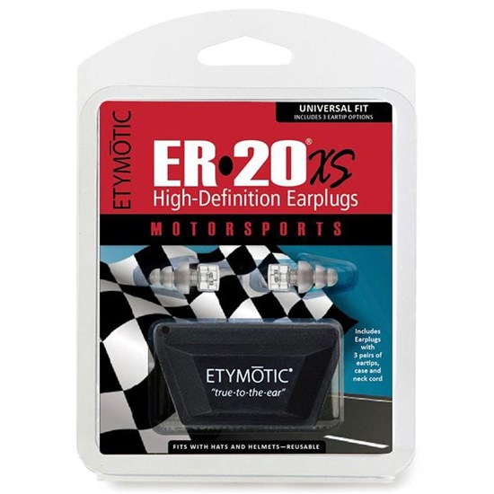 Etymotic ER20XSSMSC High-Definition Earplugs for Motorsports Spectators