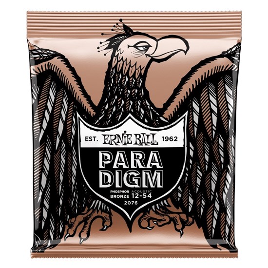 Ernie Ball Paradigm Phosphor Bronze Acoustic Guitar Strings - Medium Light (12-54)