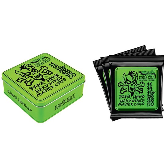 Ernie Ball Papa Het's Hardwired Master Core Signature String Set (11-50)