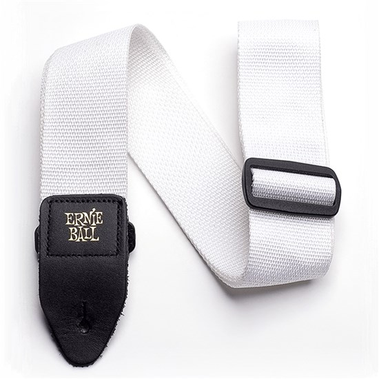 Ernie Ball Polypro Guitar Strap (White)