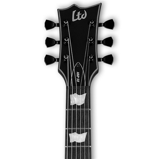 ESP LTD EC-201 BLKS Electric Guitar (Black Satin)