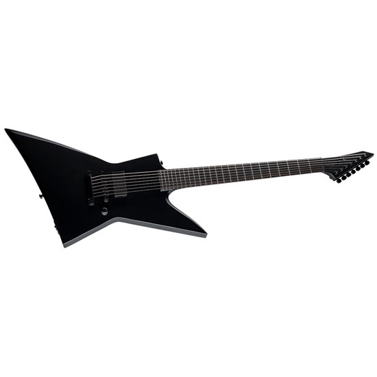 ESP LTD EX-7 Baritone Black Metal (Black Satin)