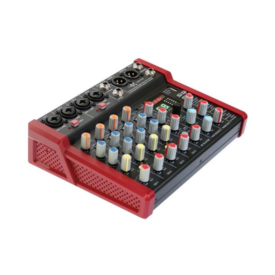 E-lektron A48 8-Channel Mixer w/ DSP FX Bluetooth & USB-A Audio Interface